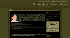 Desktop Screenshot of abbashadjian.com